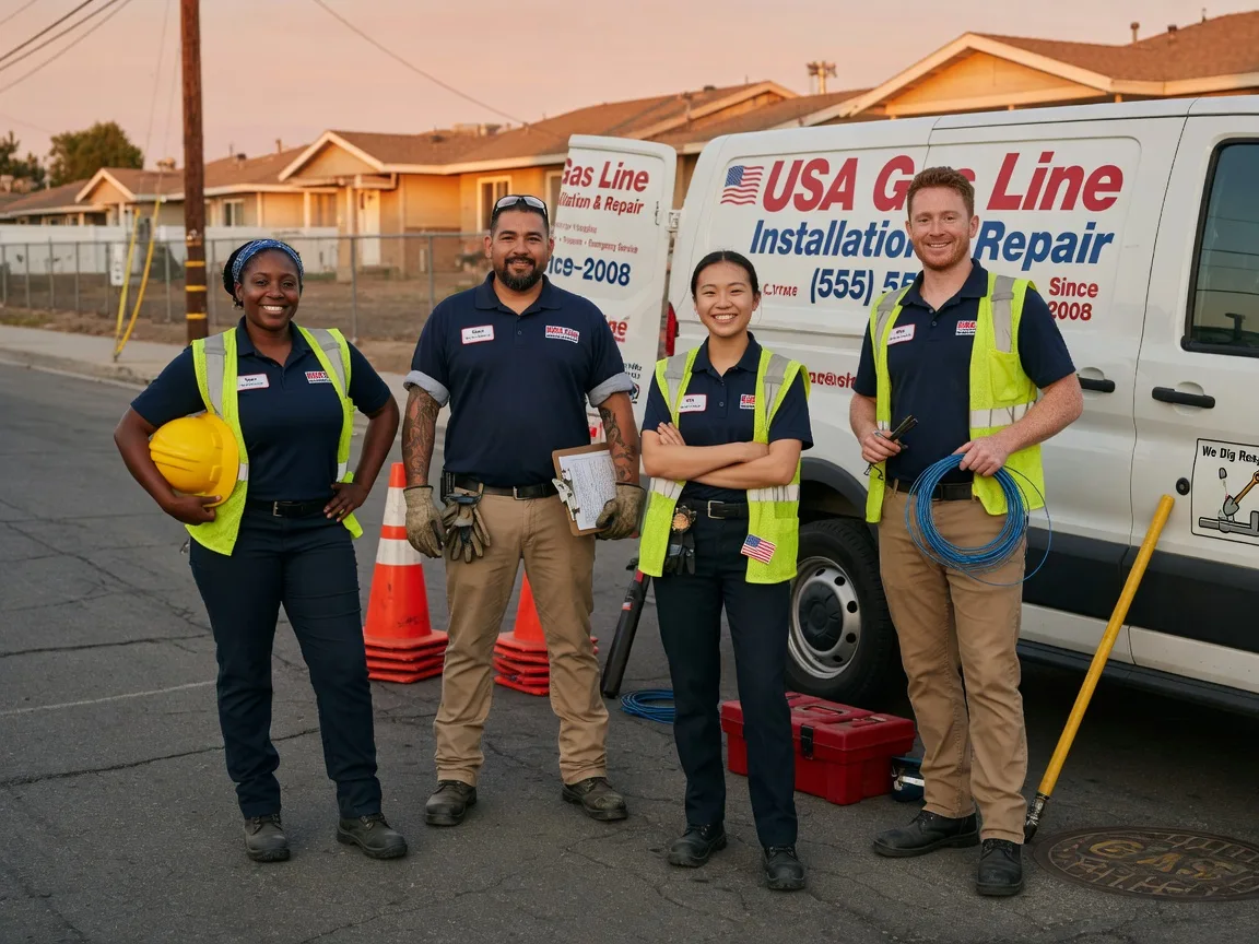 Gas Line Installation company in Lashmeet, WV